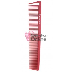 Pieptene pentru coafor antistatic Rosu 8917